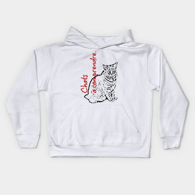 Cats Understand Kids Hoodie by Courage2B